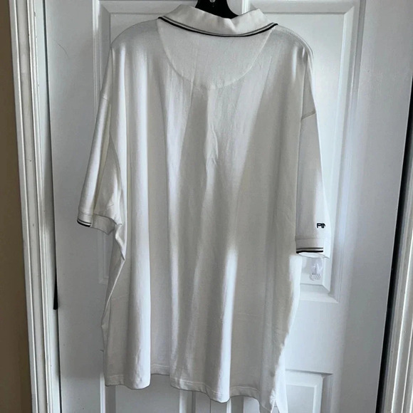 PING COLLECTION golf polo white shirt ! 100 cotton ! Schneider electric - Picture 5 of 11